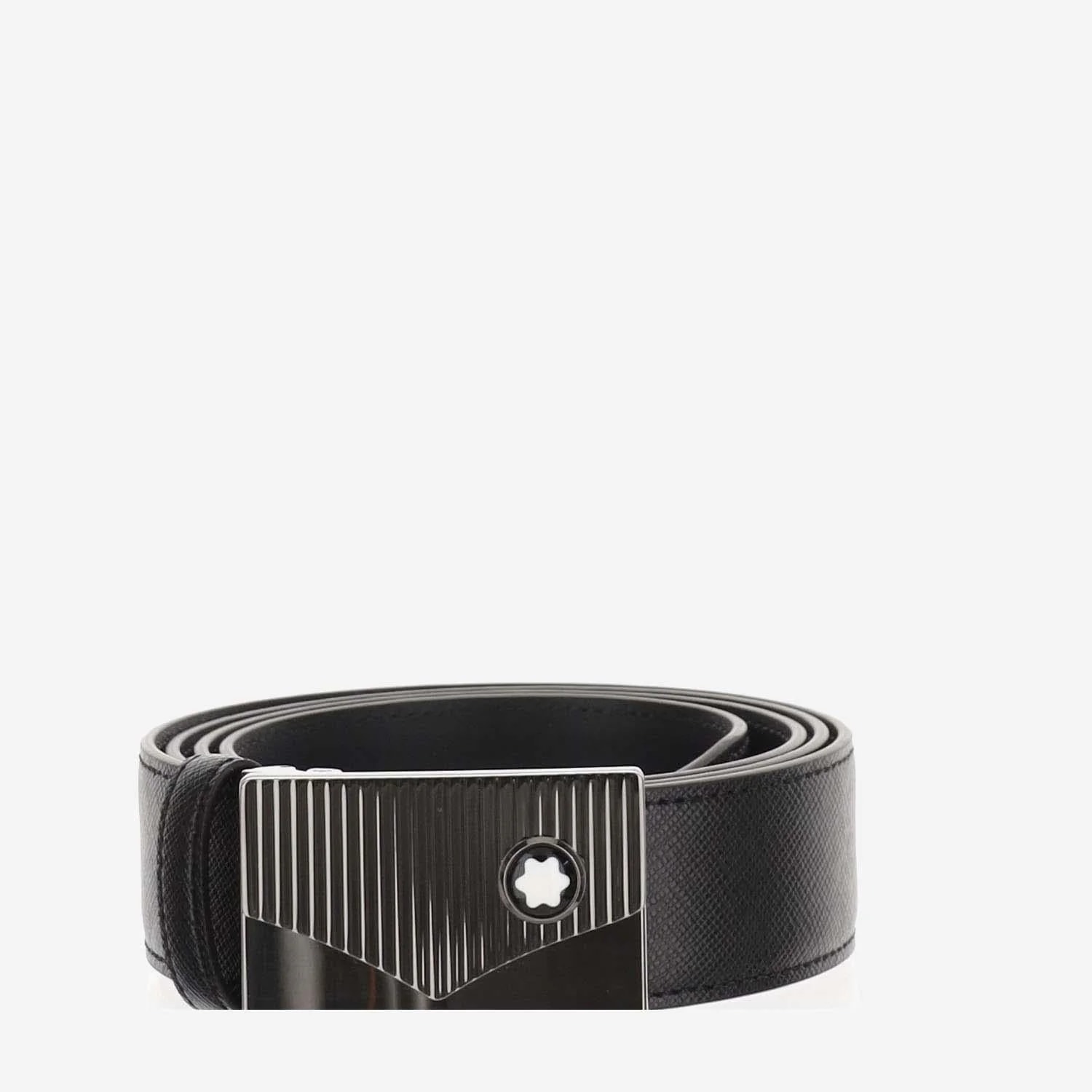 Montblanc — Montblanc With Emblem Buckle Belt — — Accessory — resale
