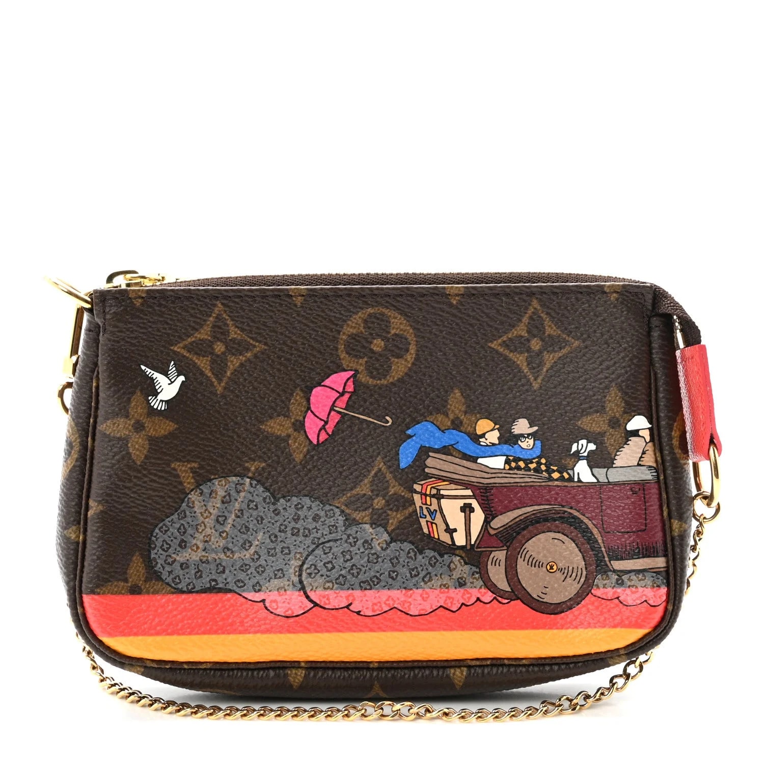 Louis Vuitton — 2015 Christmas Animation Pochette — Handbag — resale