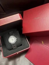 Cartier Pasha 35mm 2475 Automatic W31044M7 Natural Diamond Bezel Big Date Box 4