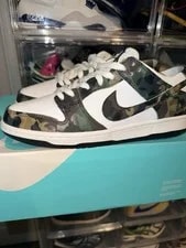 Nike SB Dunk Low Pro Camo Legion - Size 10.5 - 854866 331 Vnds -OG All 4