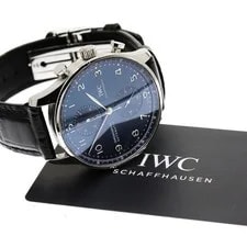 IWC — IWC Portugieser IW371606 41mm SS Navy Dial Automatic #C2384 — Watch — resale