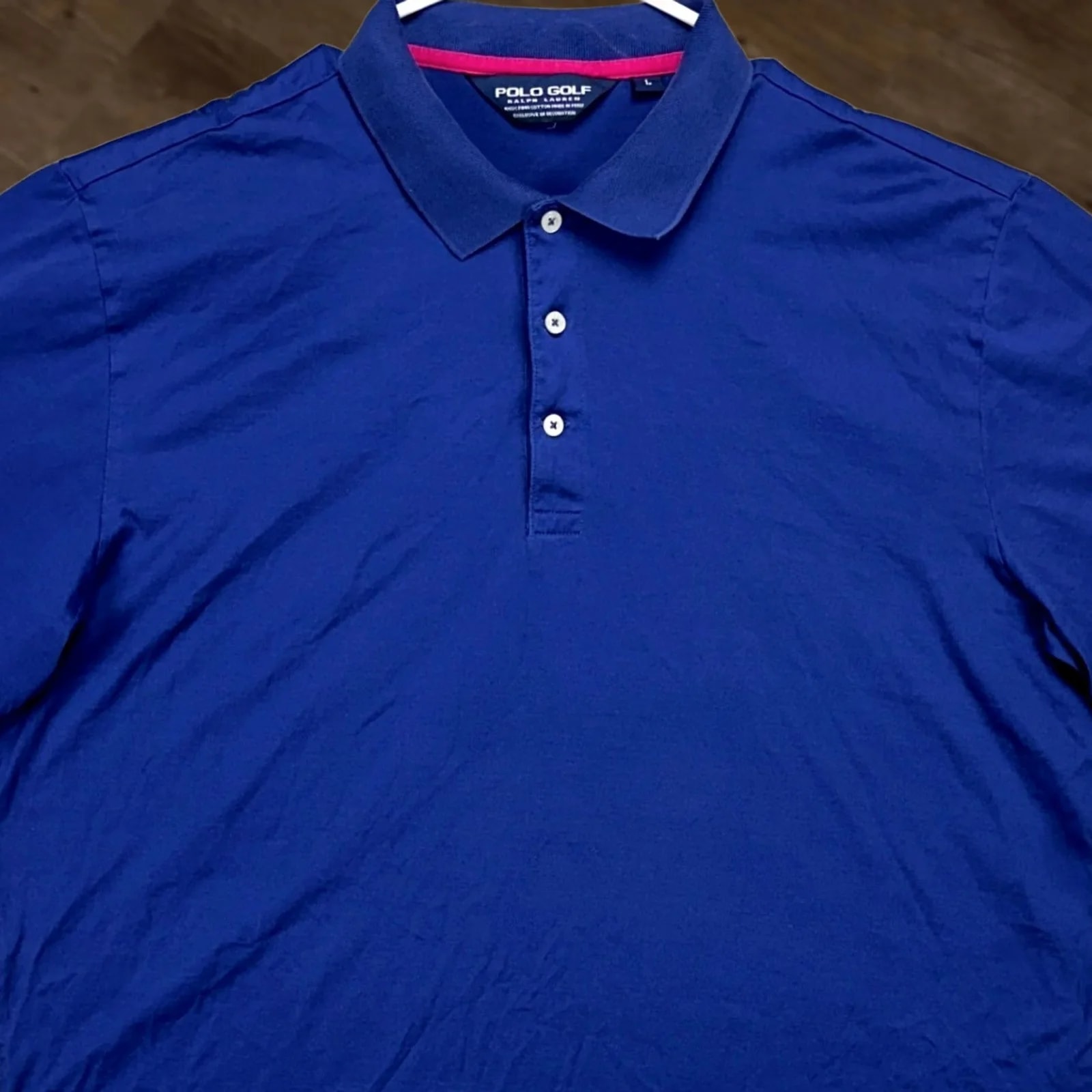 Polo Ralph Lauren — Polo Ralph Lauren Golf Shirt Large Short Sleeve Rugby 100% Pima Cotton — streetwear — resale