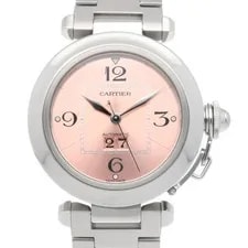 Cartier — Cartier Pasha Big Date Stainless Steel Automatic From — Watch — resale