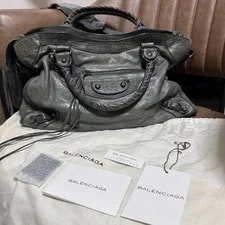 Balenciaga — Balenciaga City Medium Auth Y2K W/ Tag , Dust — Handbag — resale