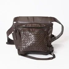 Bottega Veneta — Bottega Veneta Waist Crossbody Compact — Handbag — resale