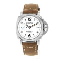 Panerai Luminor Marina 1950 3 Days PAM 01523 42mm White Dial Steel 3