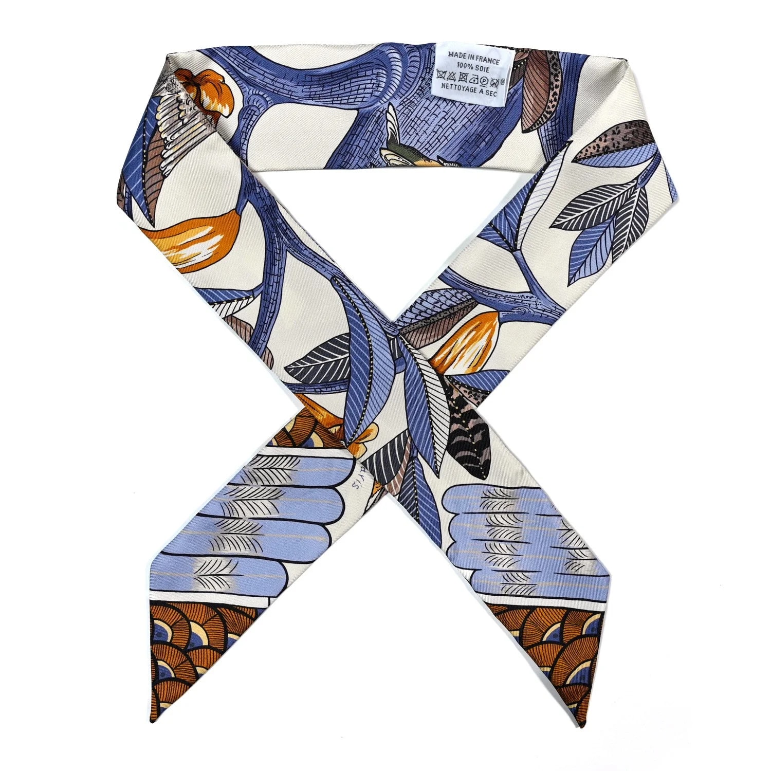 Hermès — Tree of Song Twilly Ocre — Accessory — resale