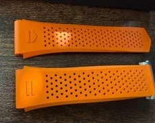 Tag Heuer Connected Orange Rubber Strap Calibre E4 45 MM BT6265 4
