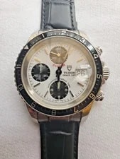 Tudor Prince Date Tiger Chronograph 79280 White Panda Dial - One Owner 2