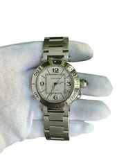 Cartier Pasha Seatimer 40mm Automatic 2790 White Dial 3