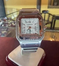 Cartier — Cartier Santos Galbee Automatic 2423 Stainless Steel Date — Watch — resale