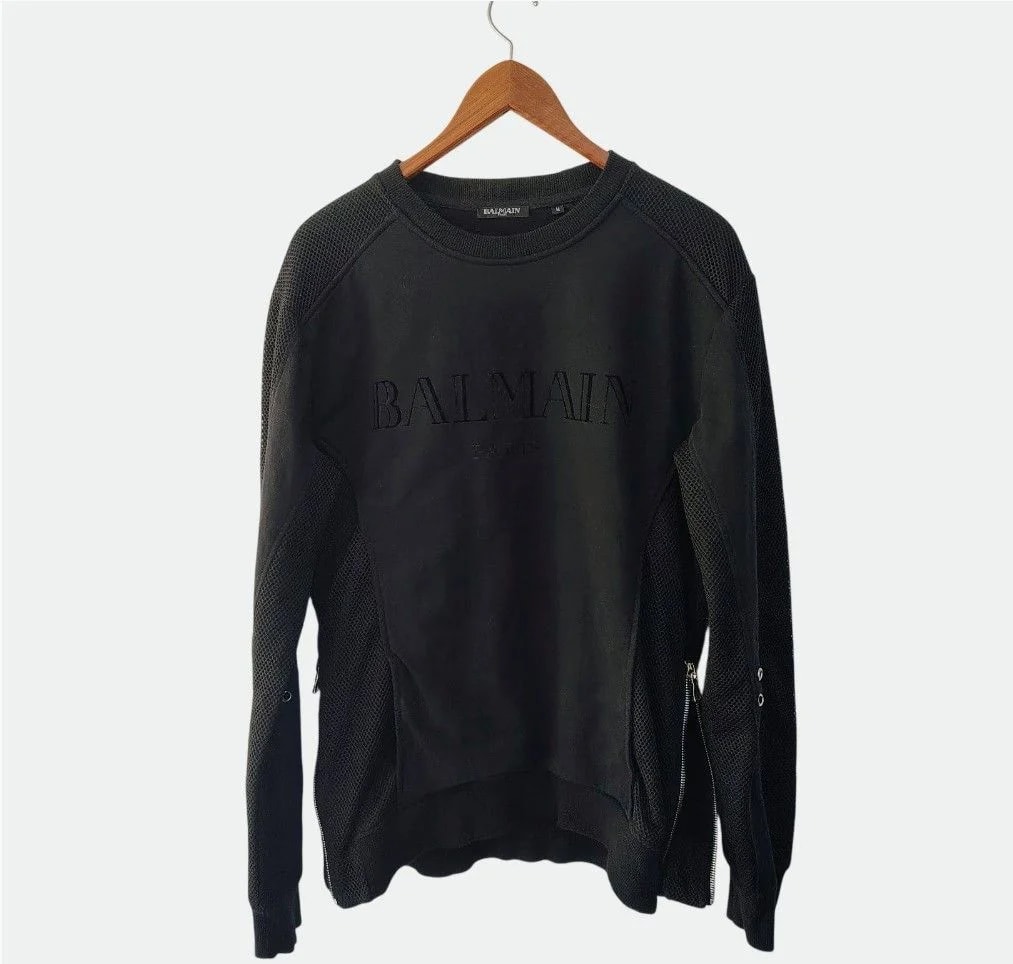 Balmain — Balmain Logo Crewneck — streetwear — resale