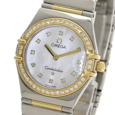 Omega Constellation 12P BezelDiamond Watches 1376.75 Stainless Steel/SSxK18Y... 3