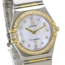 Omega Constellation 12P BezelDiamond Watches 1376.75 Stainless Steel/SSxK18Y... 4
