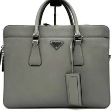 Prada Briefcase Triangle Plate Crossbody 2