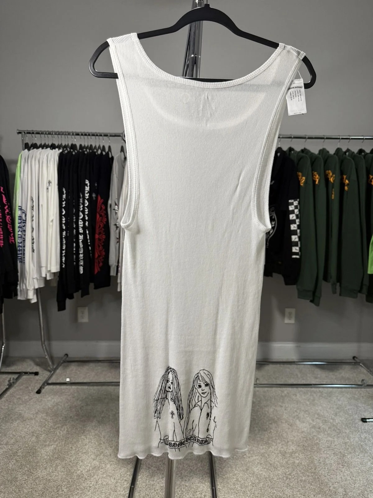 Chrome Hearts — Hearts Muyumi Ribbed Tank — streetwear — resale