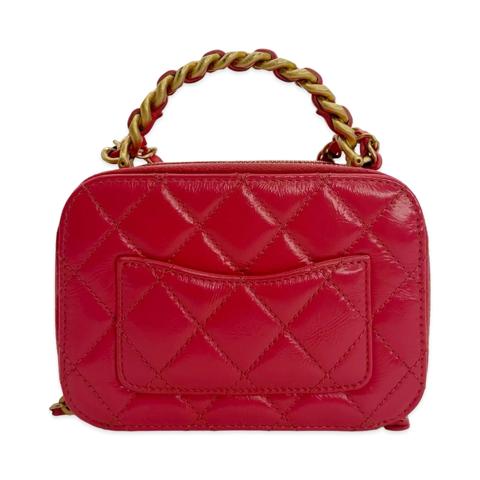 Chanel Aged Mini Chain Top Handle Vanity 3
