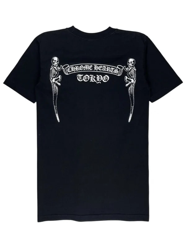 Chrome Hearts — Hearts Foti Tokyo Japan Skull Tshirt — streetwear — resale