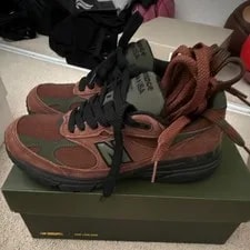 New Balance Aimé Leon Dore 993 Beef & Broccoli MR993ALD 2