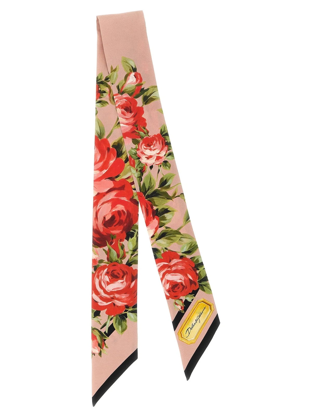 Dolce & Gabbana — Dolce & Gabbana Floral-Print Twill Scarf — Scarfs — Accessory — resale
