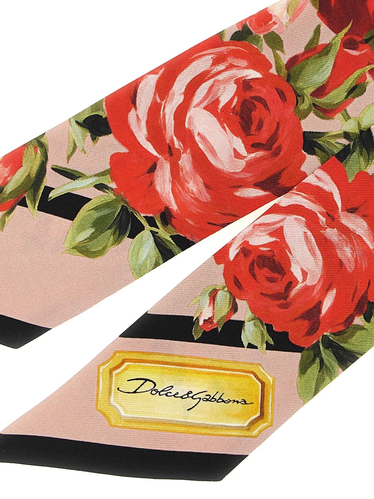 Dolce & Gabbana Floral-Print Twill Scarf — Scarfs 3