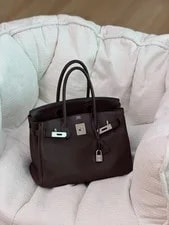 Hermès Birkin 30 Ebene HW Flap Top Handle 2