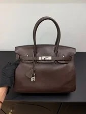 Hermès Birkin 30 Ebene HW Flap Top Handle 3