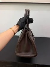 Hermès Birkin 30 Ebene HW Flap Top Handle 4