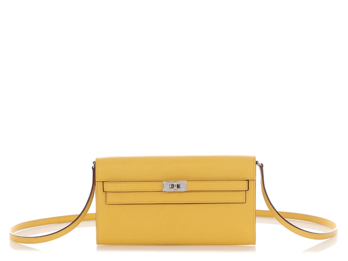 Hermès Sun Evercolor Kelly To Go Wallet 2