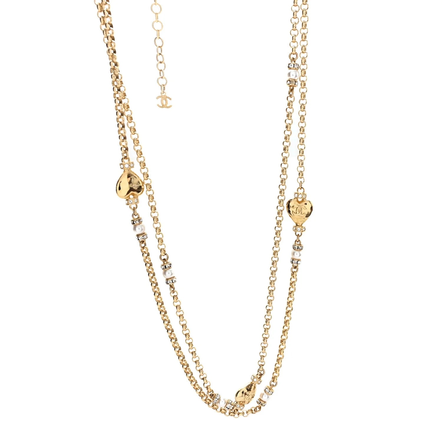 Chanel — Heart CC Long — Jewelry — resale