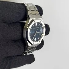 Audemars Piguet Royal Oak "50th Anniversary" 37mm Blue Stick Dial Ref# 3