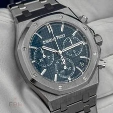 Audemars Piguet — Audemars Piguet Royal Oak Blue Chronograph - - 26240ST.OO.1320ST.05 — Watch — resale