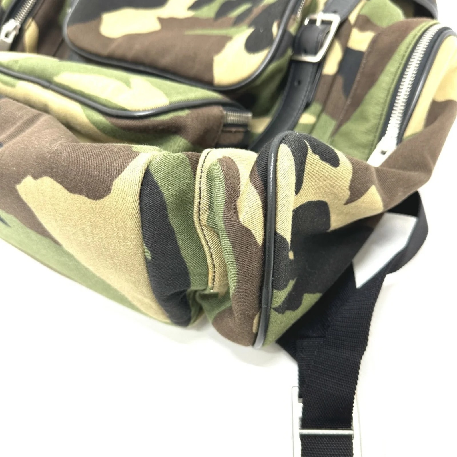 Yves Saint Laurent Camouflage Backpack 4