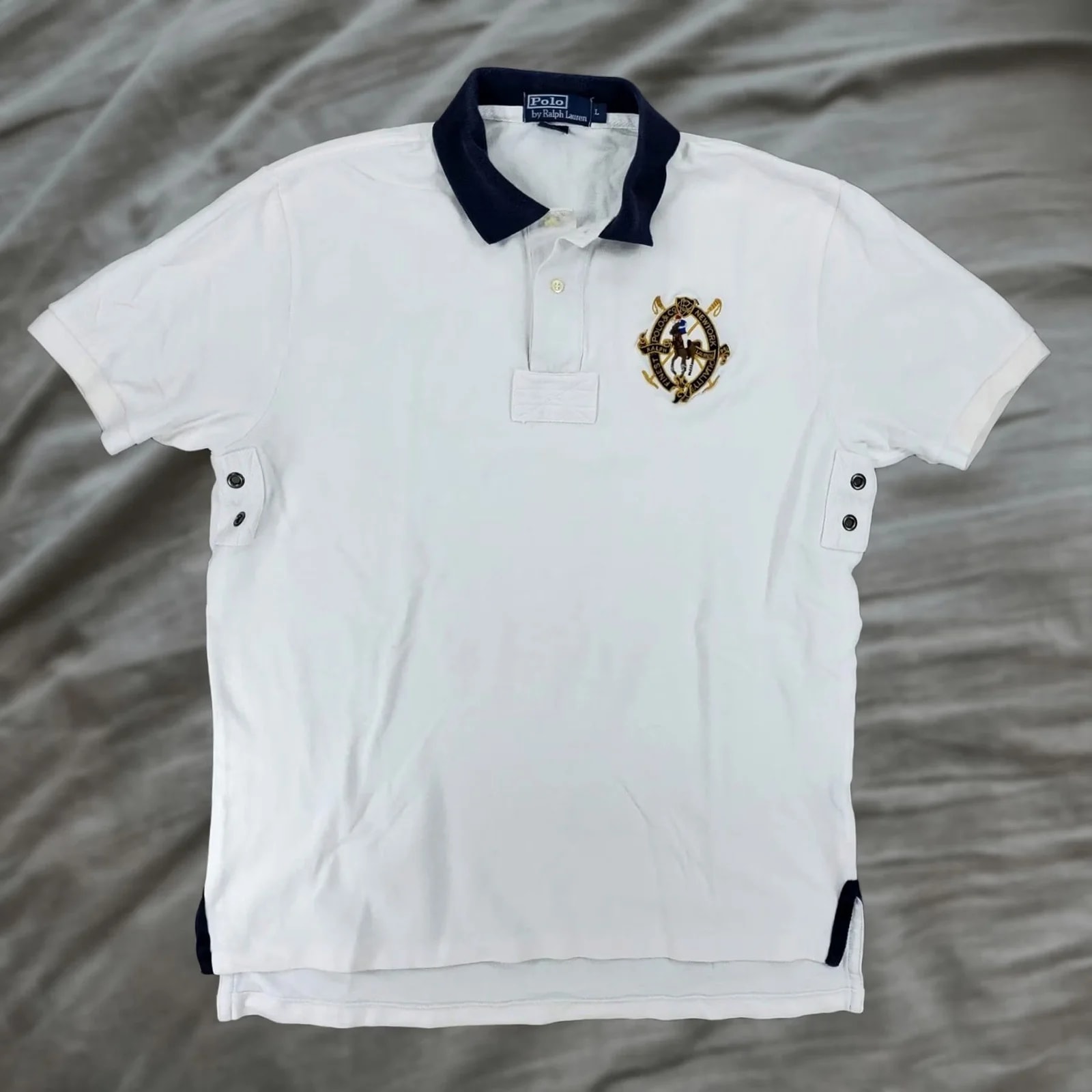 Polo Ralph Lauren — Polo Ralph Lauren Polo Shirt L Crest Short Sleeve Classic Preppy — streetwear — resale