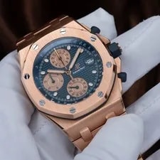 Audemars Piguet Royal Oak Offshore “Brick Beast” Blue Dial Full SET 26238OR 3