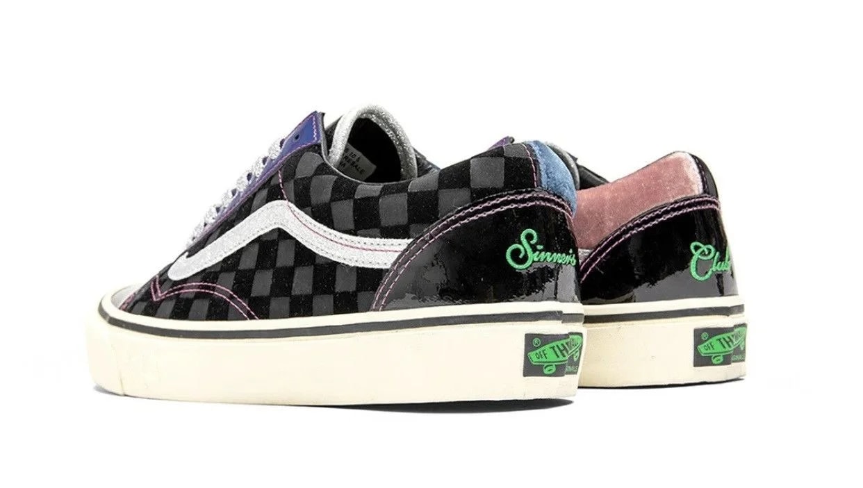 Size 7.5 Feature X Vans "Sinner's Club" Part II OLD Skool 2
