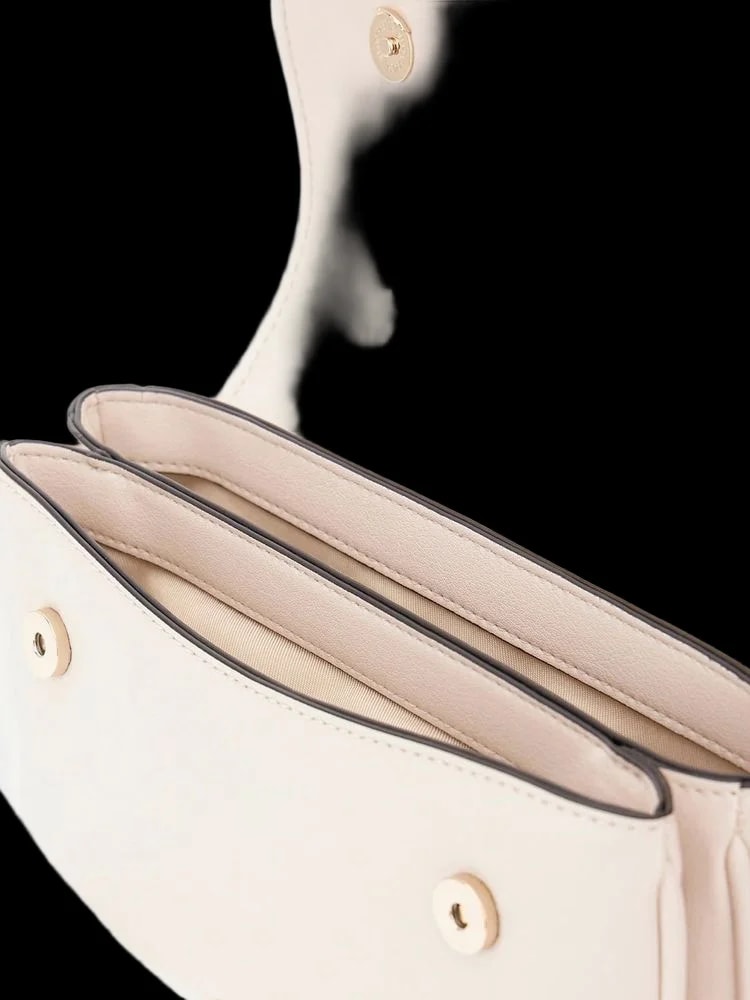 Guess — Guess Curved Flap With Snap Closures — — Handbag — resale