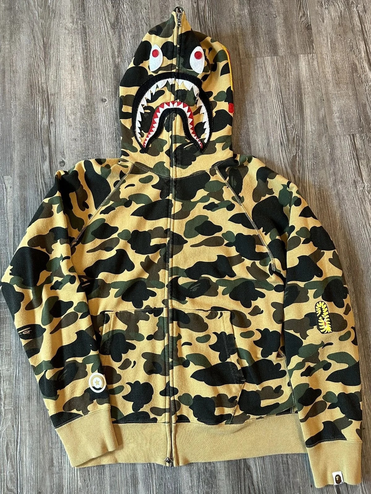 Bape Camo Shark Hoodie 3
