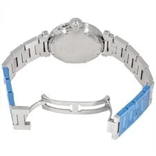Cartier W31078M7 2377 Pasha C Meridian GMT Silver Dial SS S 3