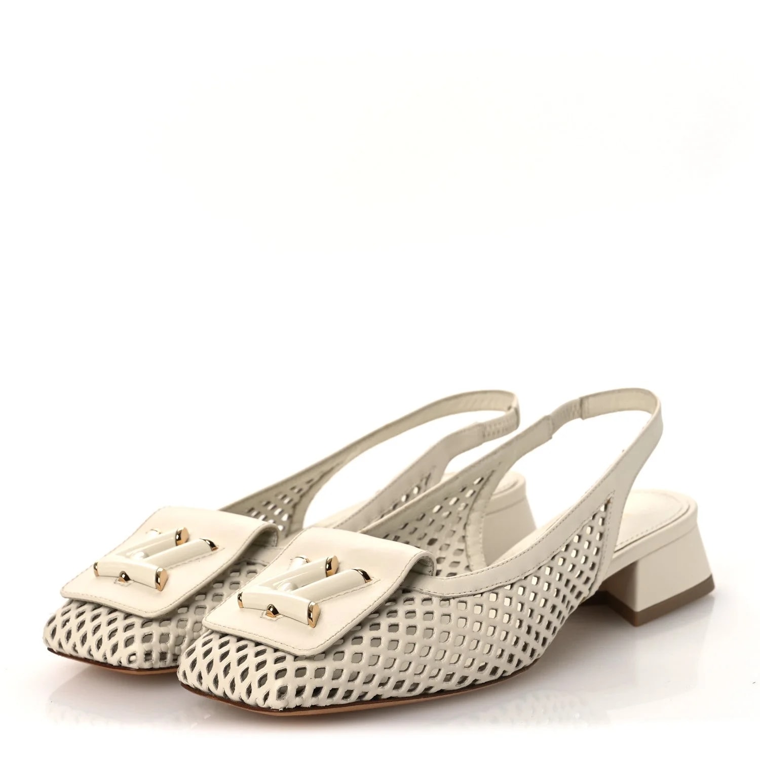 Perforated Shake Slingback 35.5 4