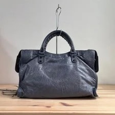 Authentic Balenciaga the City 2way Y2k 115748 2