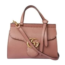 Gucci — Gucci GG Marmont Mini Top Handle 442622 30634 53006685 [P] — Handbag — resale
