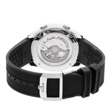 Jaeger-LeCoultre Polaris Steel Auto 41mm Blue Dial Strap Q9008480 4