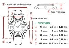 [Exc+5] Gucci 9040L Gold Dial Quartz 26mm Date From Japan 2