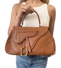 Christian Dior Double Saddle D Charm 901941 2