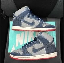 Nike SB — Size 9.5 - Reese Forbes X Nike SB Skateboard Dunk High Shoes — Sneaker — resale