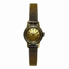 Omega — Omega de Ville 511.166 Stainless Steel / Gold Plated 16.5mm Gold Dial #WPW210 — Watch — resale