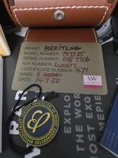 Breitling Navitimer 38 – REF. A17325 – Full SET 4