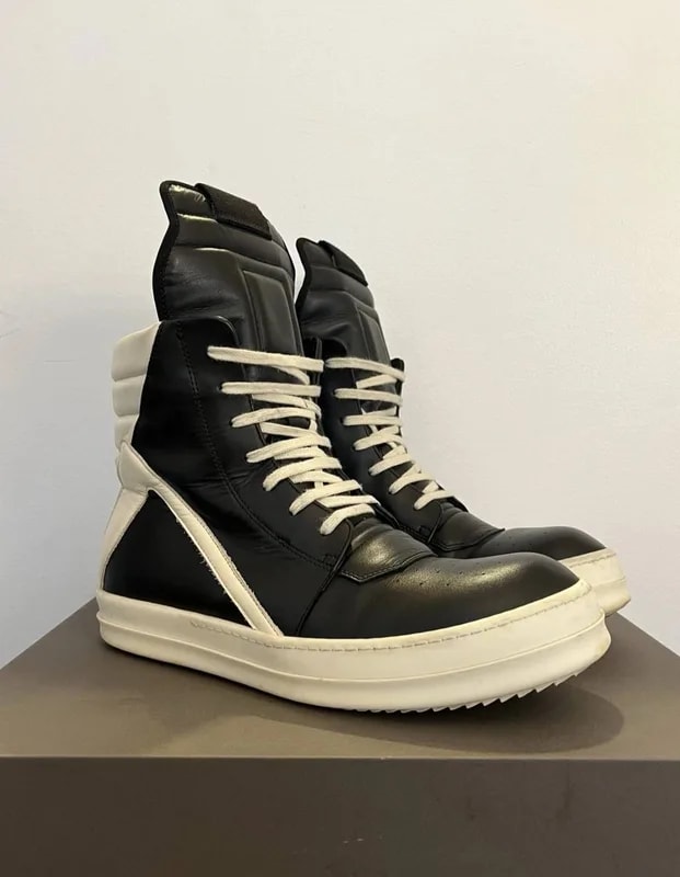 Rick Owens — Rick Owens Geobasket /Milk — Sneaker — resale