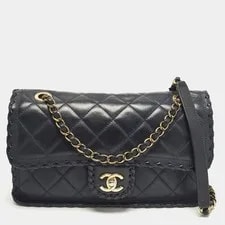 Chanel — Chanel Happy Stitch Flap Quilted — Handbag — resale